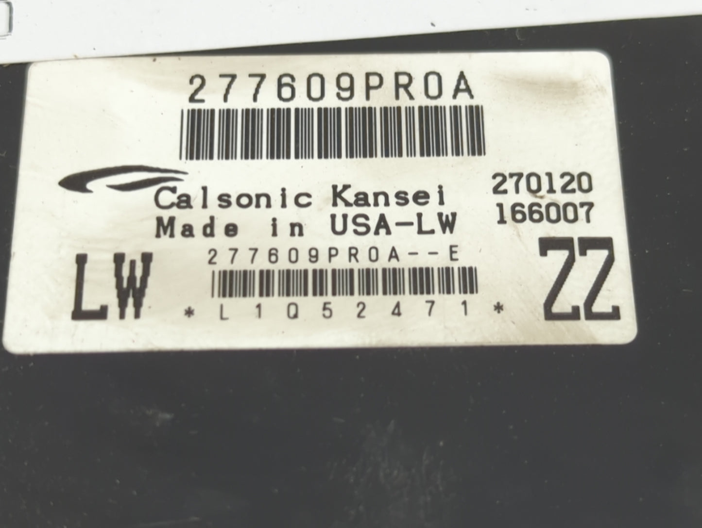 2019-2020 Nissan Pathfinder Temperature Control Module 1464669 - Oemusedautoparts1.com