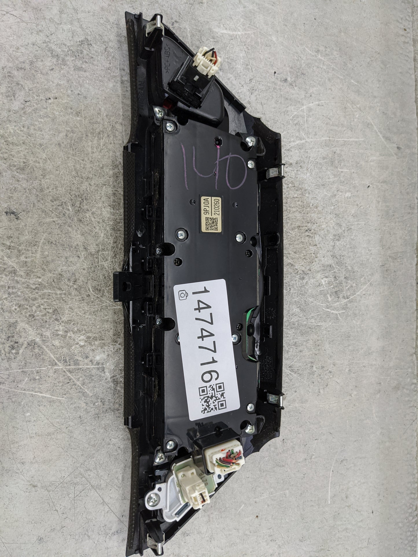 2017-2020 Nissan Pathfinder Climate Control Module Temperature AC/Heater Replacement P/N:9PJ0A Fits Fits 2017 2018 2019 2020