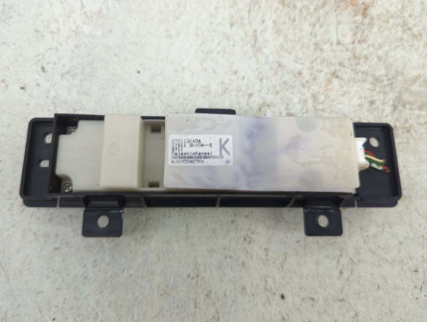 2013-2020 Nissan Pathfinder Climate Control Module Temperature AC/Heater Replacement P/N:275113KA0A 275113KA0A-E Fits OEM Us