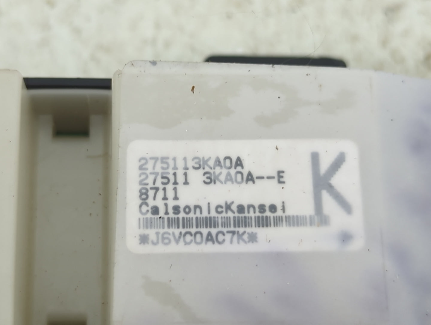 2013-2020 Nissan Pathfinder Climate Control Module Temperature AC/Heater Replacement P/N:275113KA0A 275113KA0A-E Fits OEM Us