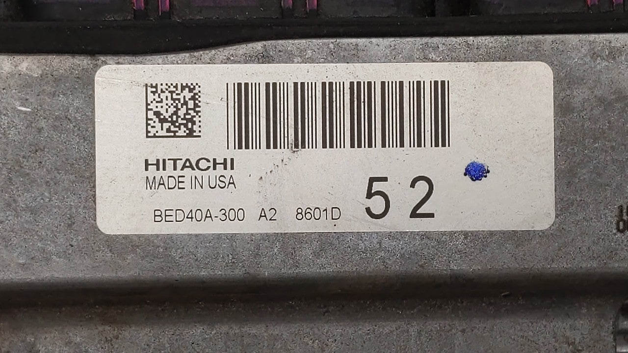 2018-2019 Nissan Pathfinder PCM Engine Control Computer ECU ECM PCU OEM P/N:BED40D-300 A1 237F0 9PJ1A Fits Fits 2018 2019 OE