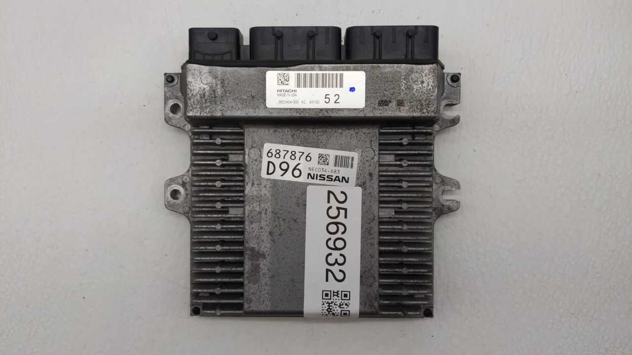 2018-2019 Nissan Pathfinder PCM Engine Control Computer ECU ECM PCU OEM P/N:BED40D-300 A1 237F0 9PJ1A Fits Fits 2018 2019 20