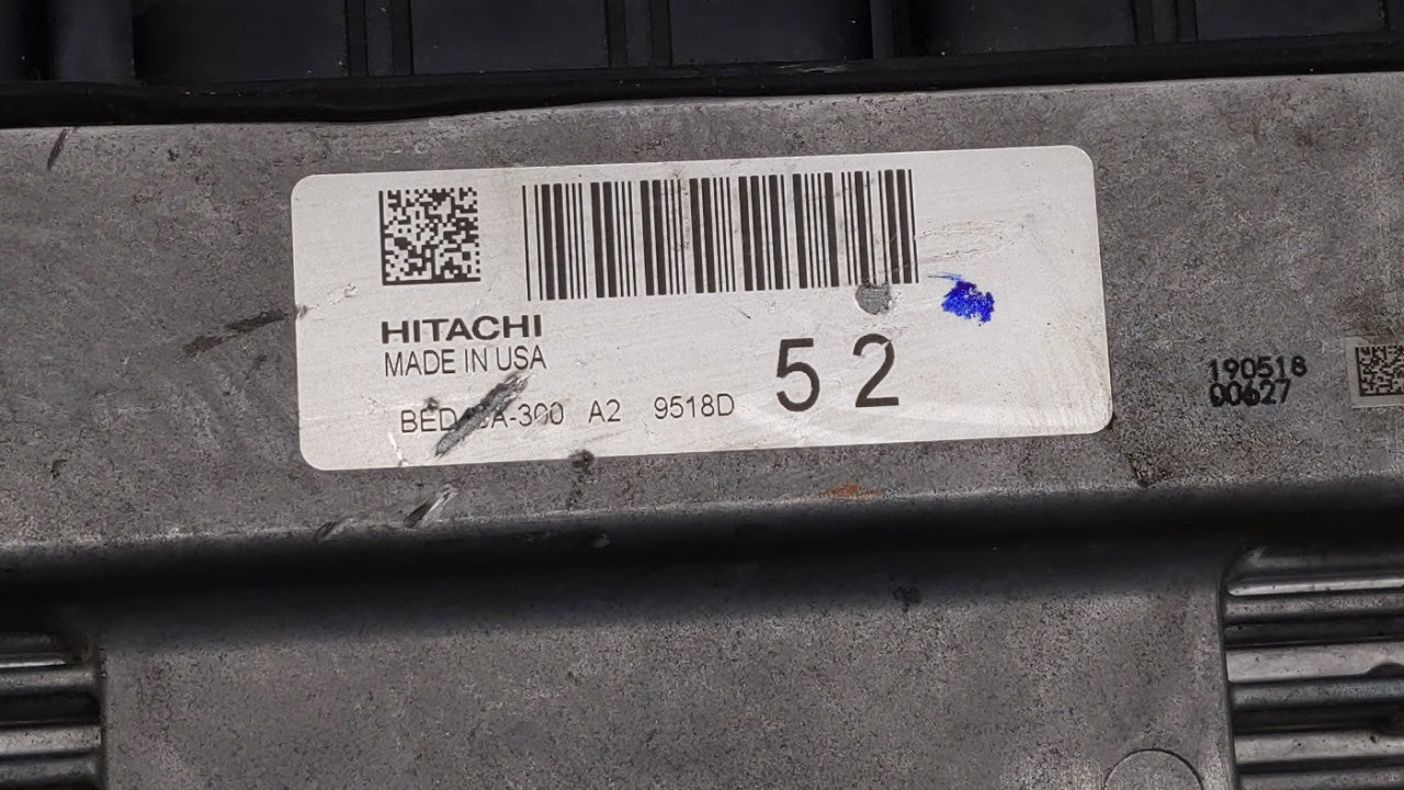 2018-2019 Nissan Pathfinder PCM Engine Control Computer ECU ECM PCU OEM P/N:BED40D-300 A1 237F0 9PJ1A Fits Fits 2018 2019 20