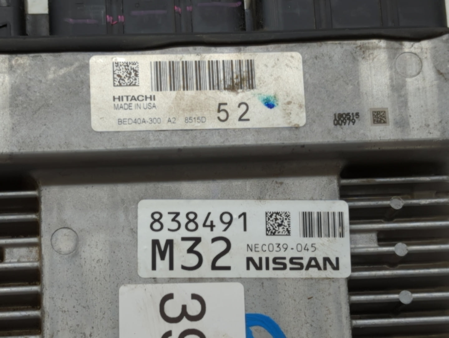 2018-2019 Nissan Pathfinder PCM Engine Control Computer ECU ECM PCU OEM P/N:NEC039-045 NEC035-005, NEC034-086 Fits Fits 2018