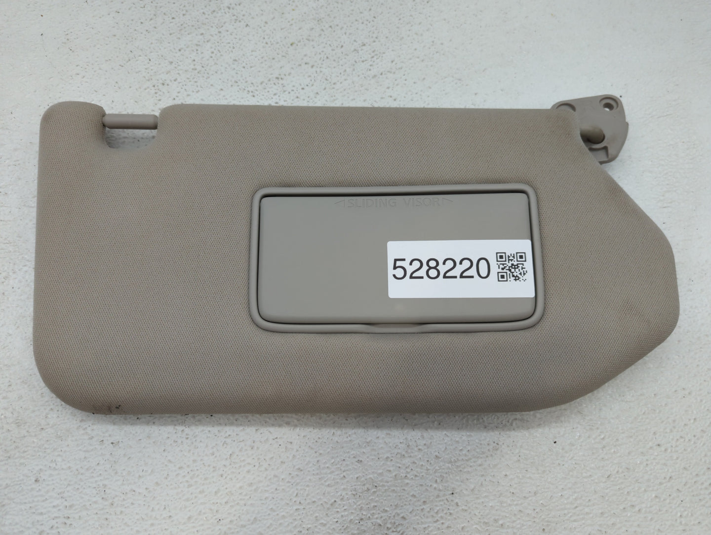 2019-2020 Nissan Pathfinder Sun Visor Shade Replacement Passenger Right Mirror Fits Fits 2019 2020 OEM Used Auto Parts - Oem