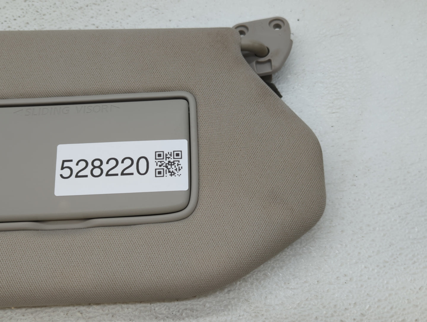 2019-2020 Nissan Pathfinder Sun Visor Shade Replacement Passenger Right Mirror Fits Fits 2019 2020 OEM Used Auto Parts - Oem