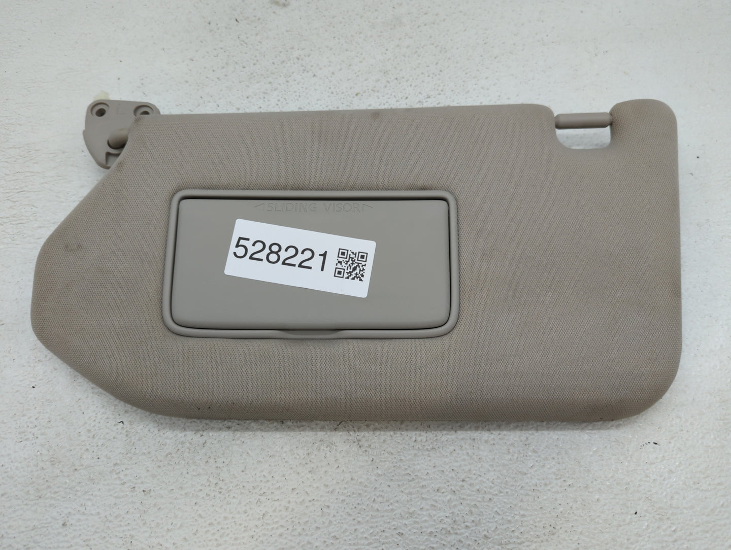 2019-2020 Nissan Pathfinder Sun Visor Shade Replacement Driver Left Mirror Fits Fits 2019 2020 OEM Used Auto Parts - Oemused