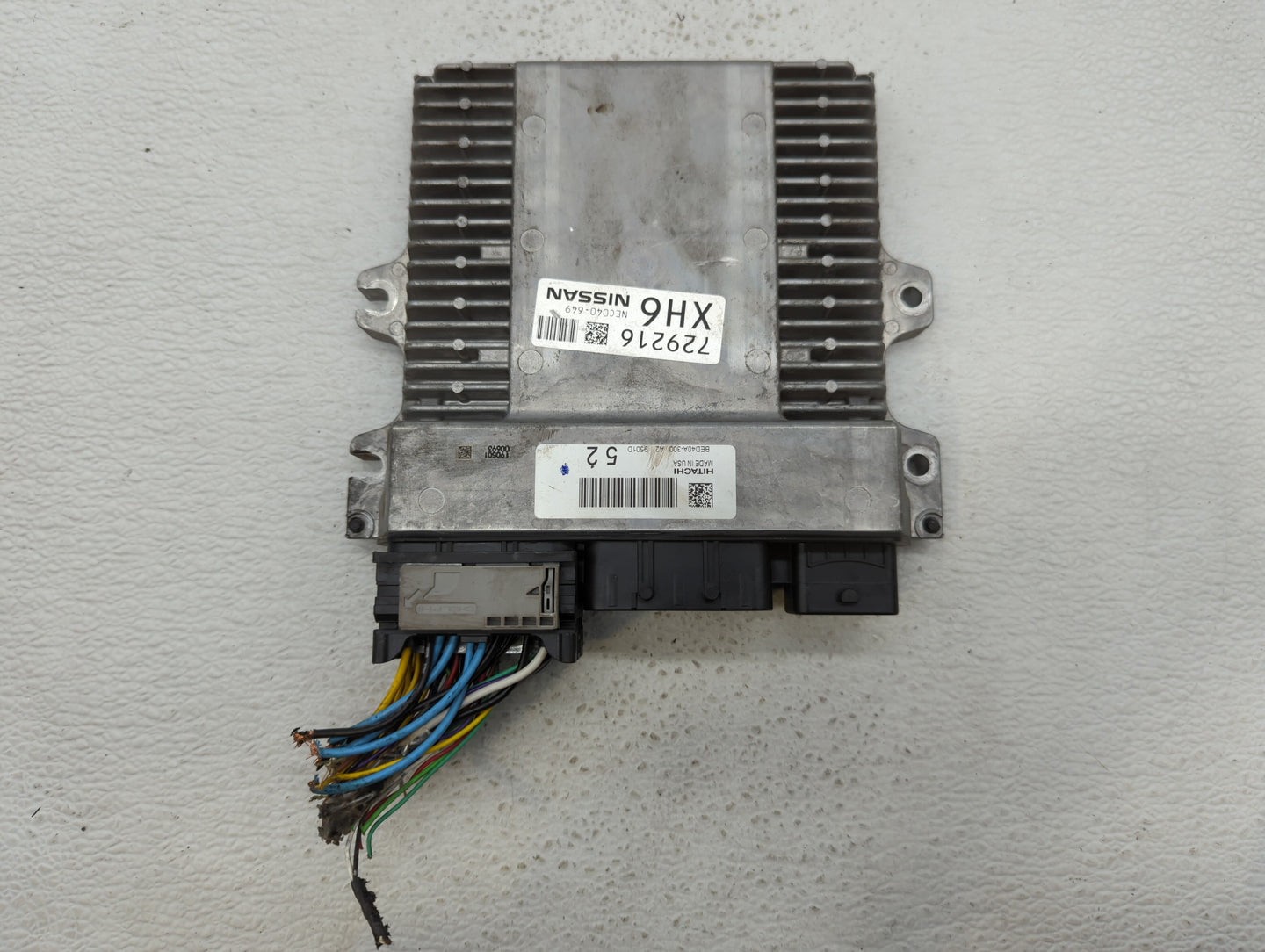 2018-2019 Nissan Pathfinder PCM Engine Control Computer ECU ECM PCU OEM P/N:NEC040-649 BED40A-300 Fits Fits 2018 2019 2020 O