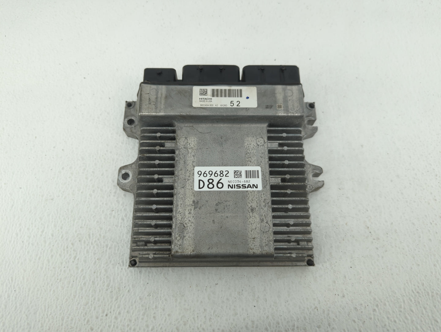 2018-2019 Nissan Pathfinder PCM Engine Control Computer ECU ECM PCU OEM P/N:NEC034-682 Fits Fits 2018 2019 2020 OEM Used Aut