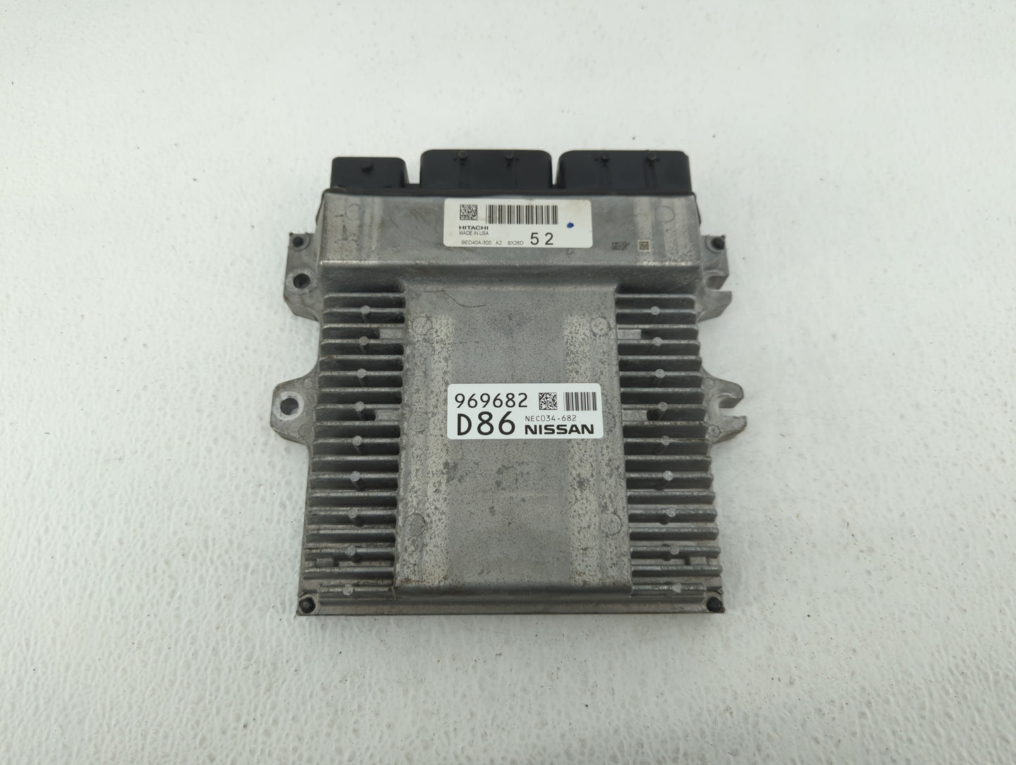 2018-2019 Nissan Pathfinder PCM Engine Control Computer ECU ECM PCU OEM P/N:NEC034-682 Fits Fits 2018 2019 2020 OEM Used Aut