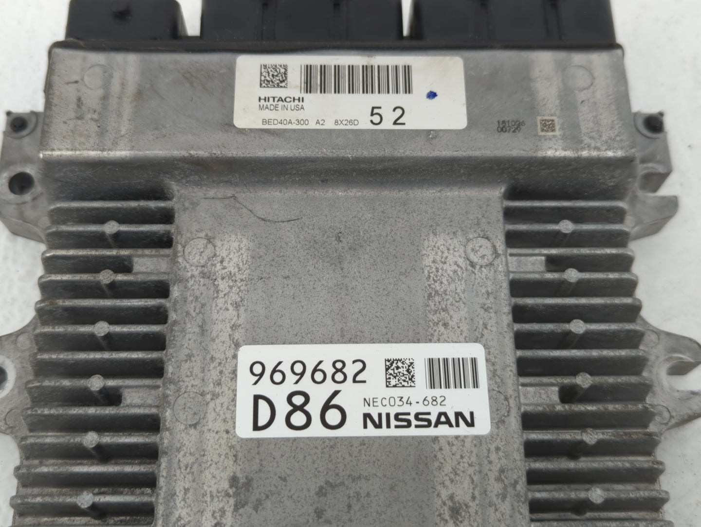 2018-2019 Nissan Pathfinder PCM Engine Control Computer ECU ECM PCU OEM P/N:NEC034-682 Fits Fits 2018 2019 2020 OEM Used Aut