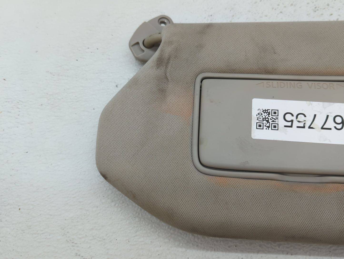 2019-2020 Nissan Pathfinder Sun Visor Shade Replacement Passenger Right Mirror Fits Fits 2019 2020 OEM Used Auto Parts - Oem