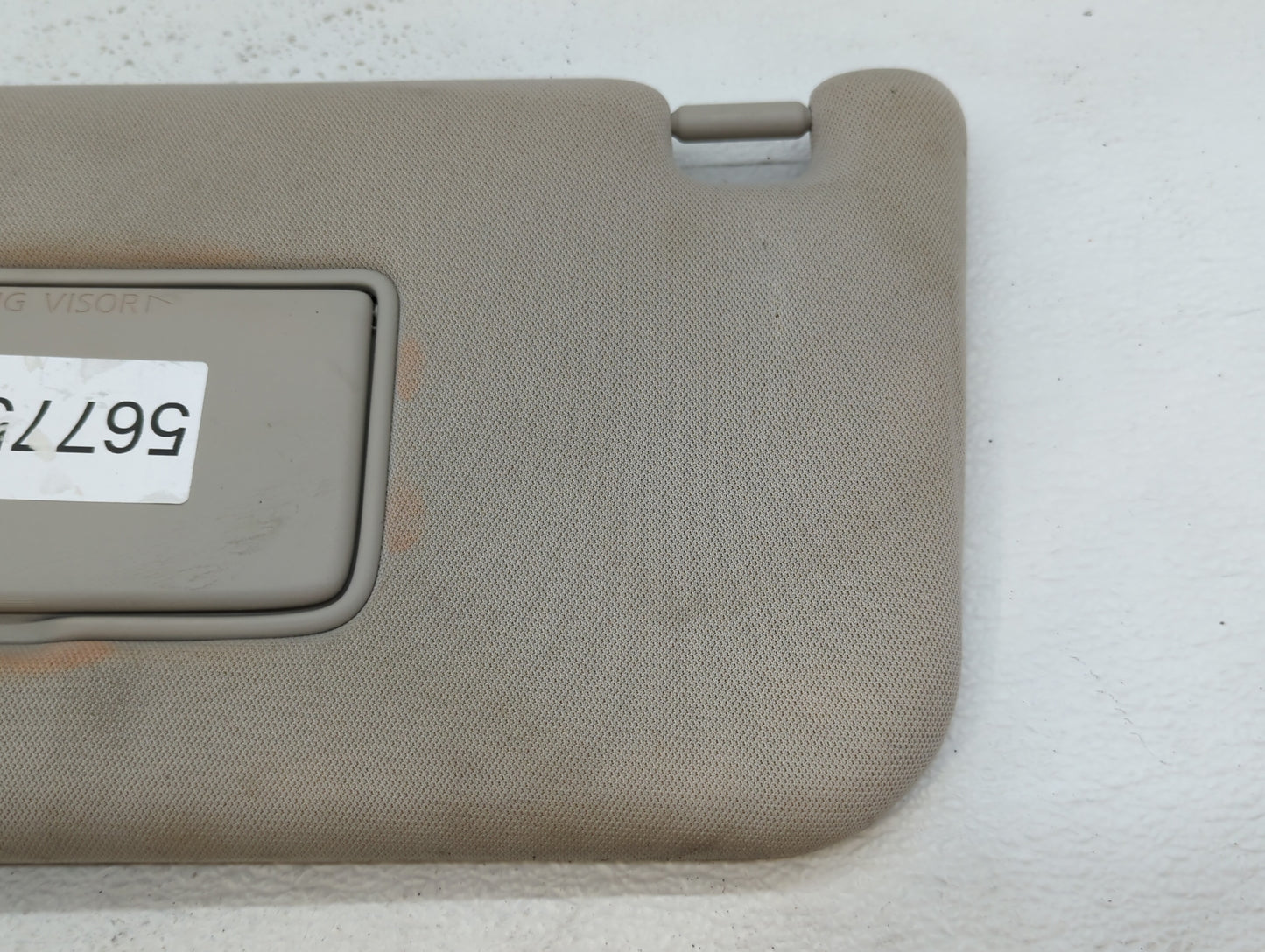 2019-2020 Nissan Pathfinder Sun Visor Shade Replacement Passenger Right Mirror Fits Fits 2019 2020 OEM Used Auto Parts - Oem