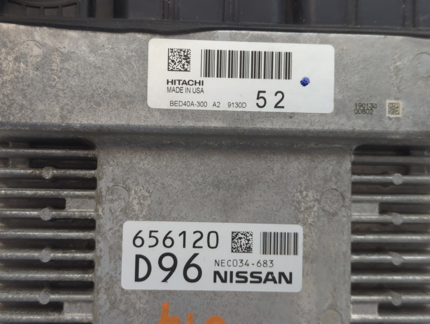 2018-2019 Nissan Pathfinder PCM Engine Control Computer ECU ECM PCU OEM P/N:656120 NEC034-683 Fits Fits 2018 2019 2020 OEM U