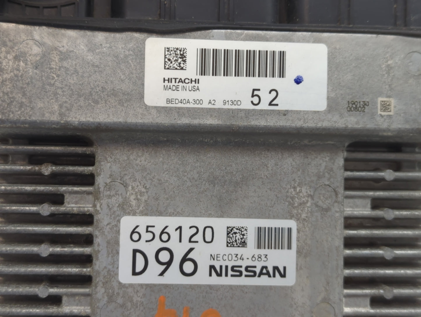 2018-2019 Nissan Pathfinder PCM Engine Control Computer ECU ECM PCU OEM P/N:656120 NEC034-683 Fits Fits 2018 2019 2020 OEM U