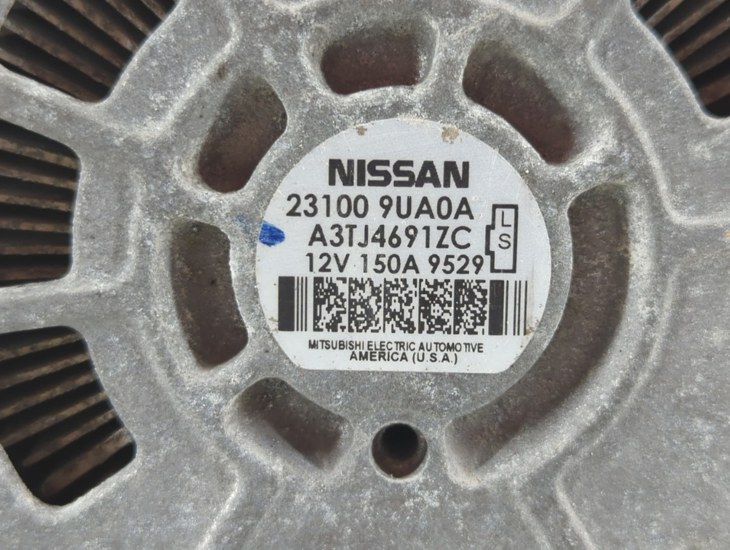 2017-2020 Nissan Pathfinder Alternator Replacement Generator Charging Assembly Engine OEM P/N:A3TJ4691ZC 23100 9UA0A Fits OE