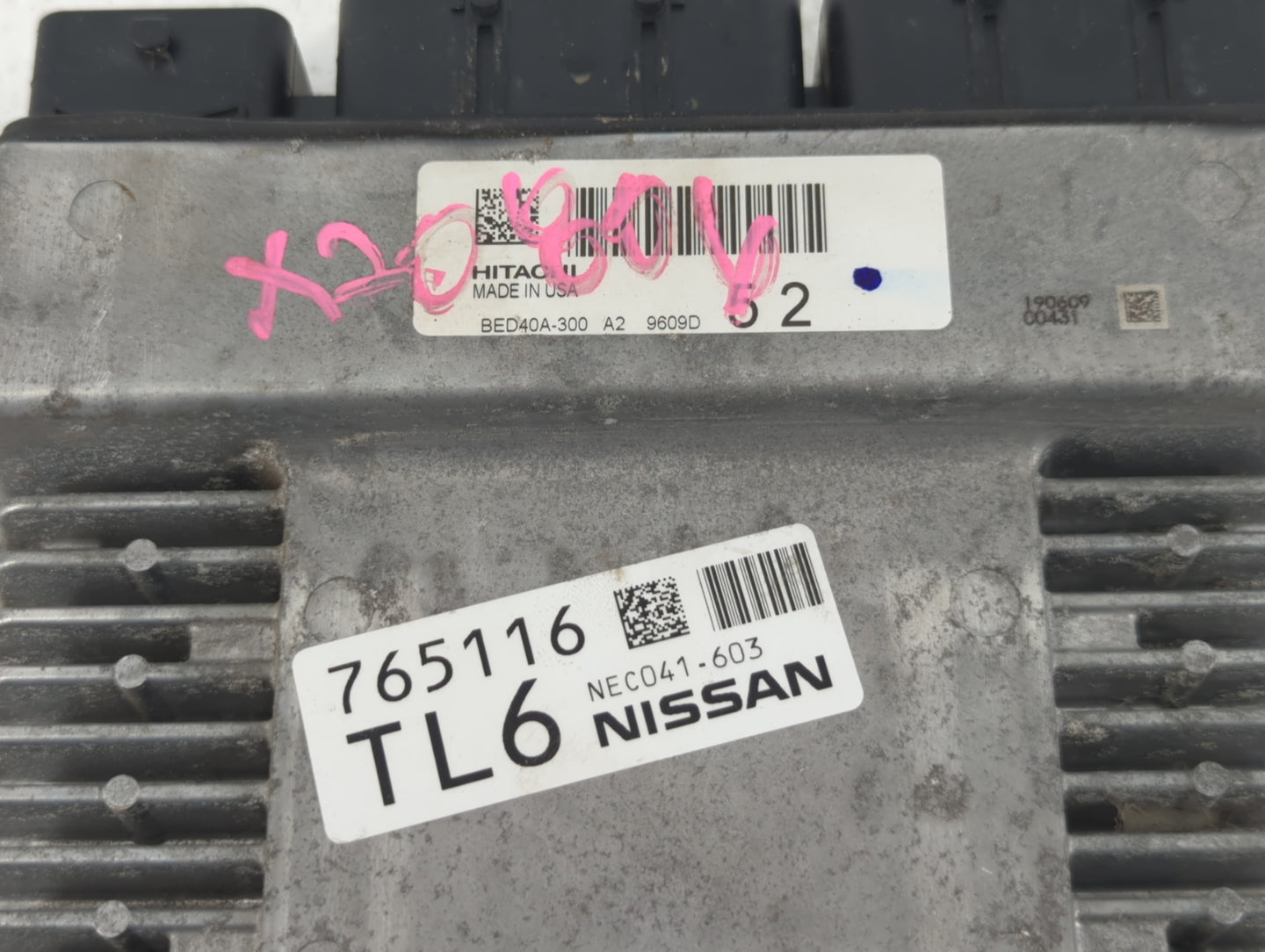 2019-2020 Nissan Pathfinder PCM Engine Control Computer ECU ECM PCU OEM P/N:765116 TL6 NEC041-603 Fits Fits 2019 2020 OEM Us