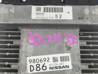 2019-2020 Nissan Pathfinder PCM Engine Control Computer ECU ECM PCU OEM P/N:BED40A-300 A2 8Y08D Fits Fits 2019 2020 OEM Used