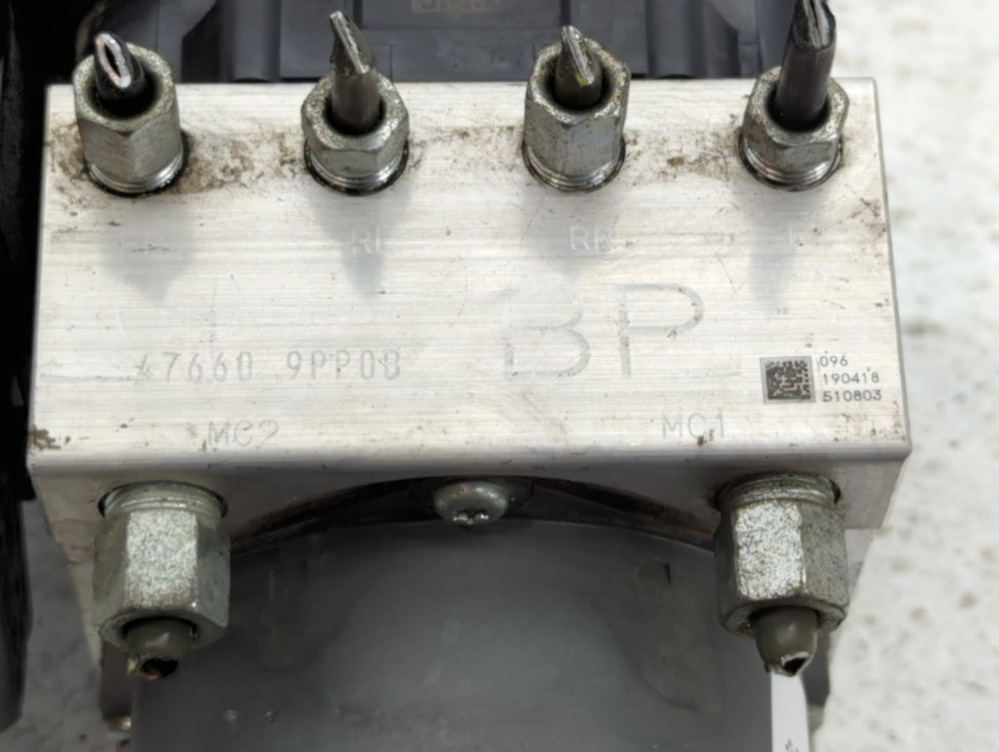 2018-2020 Nissan Pathfinder ABS Pump Control Module Replacement P/N:47660 9PP0B Fits Fits 2018 2019 2020 OEM Used Auto Parts