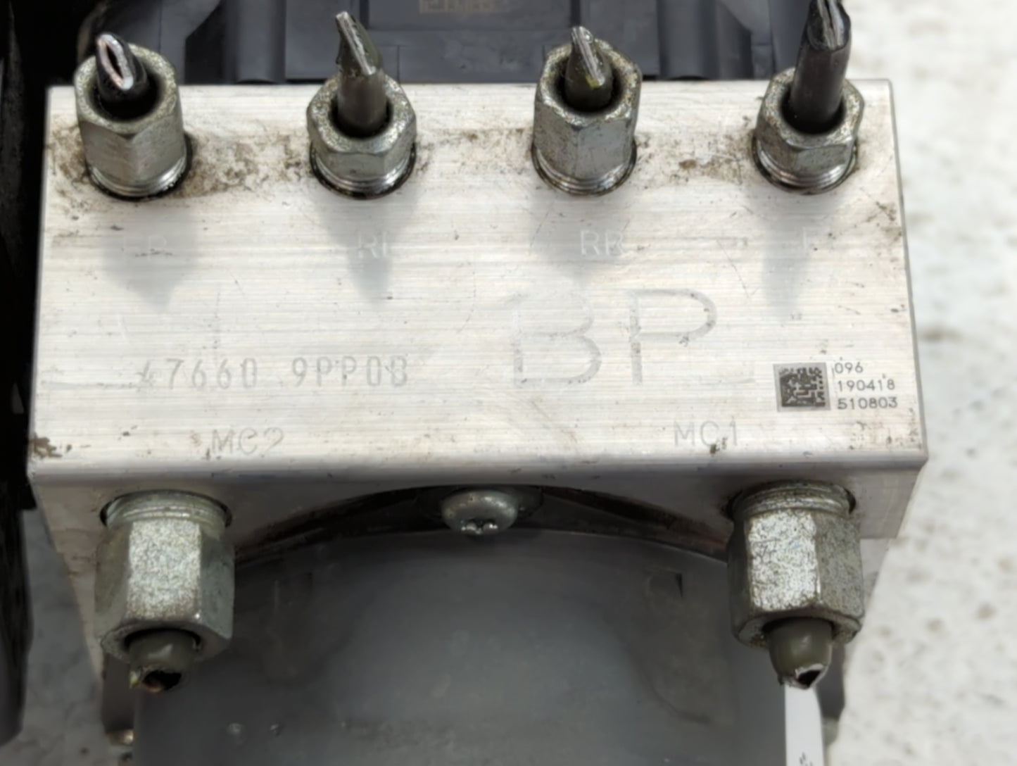 2018-2020 Nissan Pathfinder ABS Pump Control Module Replacement P/N:47660 9PP0B Fits Fits 2018 2019 2020 OEM Used Auto Parts