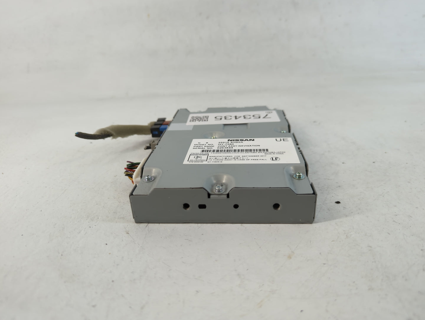2019-2020 Nissan Pathfinder PCM Engine Control Computer ECU ECM PCU OEM P/N:25915 4HB5A Fits Fits 2019 2020 OEM Used Auto Pa