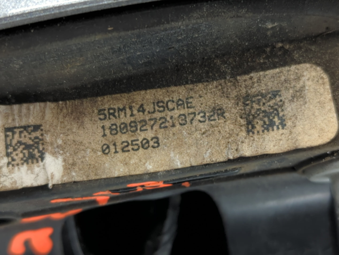 2019 Nissan Pathfinder Side Mirror Replacement Passenger Right View Door Mirror P/N:5RM14 JSCAE Fits OEM Used Auto Parts - O