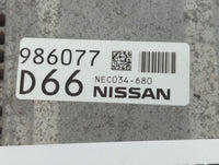 2018-2019 Nissan Pathfinder PCM Engine Control Computer ECU ECM PCU OEM P/N:NEC034-680 Fits Fits 2018 2019 2020 OEM Used Aut