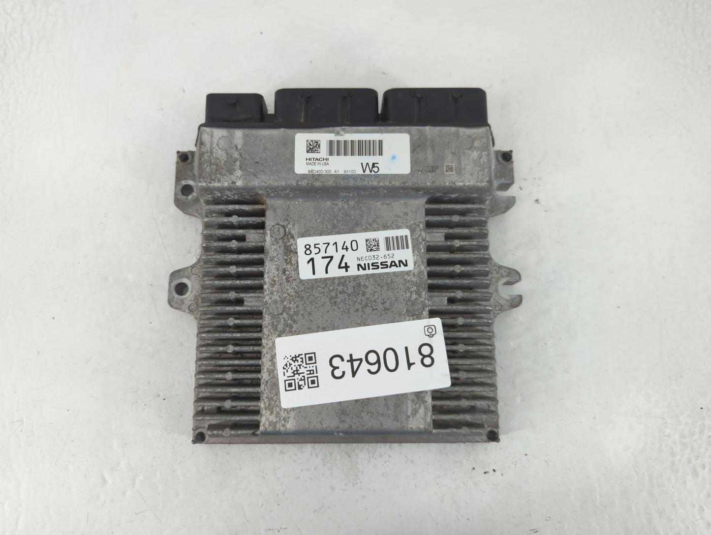 2018-2019 Nissan Pathfinder PCM Engine Control Computer ECU ECM PCU OEM P/N:NEC032-652 Fits Fits 2018 2019 2020 OEM Used Aut