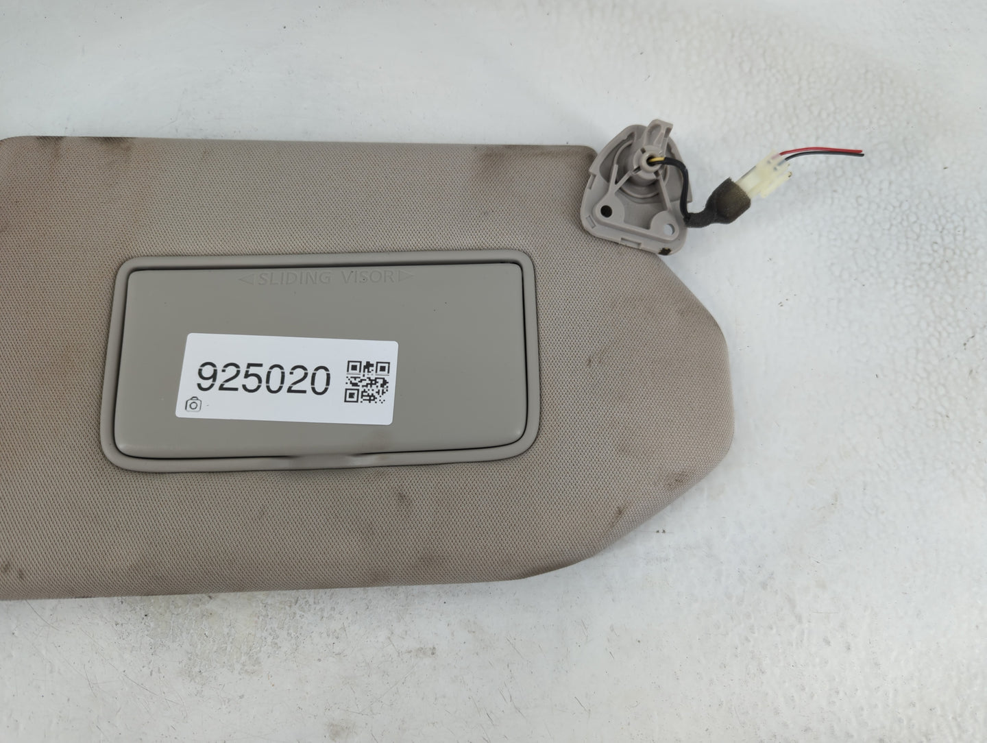 2019-2020 Nissan Pathfinder Sun Visor Shade Replacement Passenger Right Mirror Fits Fits 2019 2020 OEM Used Auto Parts - Oem