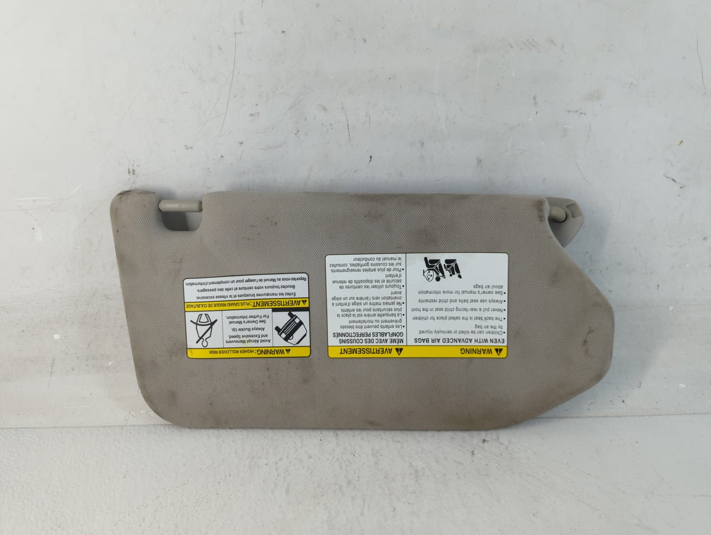 2019-2020 Nissan Pathfinder Sun Visor Shade Replacement Driver Left Mirror Fits Fits 2019 2020 OEM Used Auto Parts - Oemused