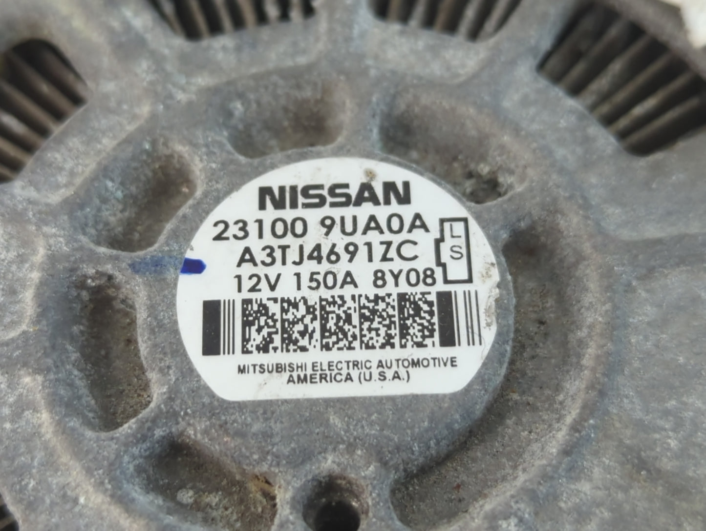 2017-2020 Nissan Pathfinder Alternator Replacement Generator Charging Assembly Engine OEM Fits Fits 2017 2018 2019 2020 2021