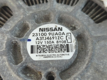 2017-2020 Nissan Pathfinder Alternator Replacement Generator Charging Assembly Engine OEM Fits Fits 2017 2018 2019 2020 2021 OEM Used Auto Parts