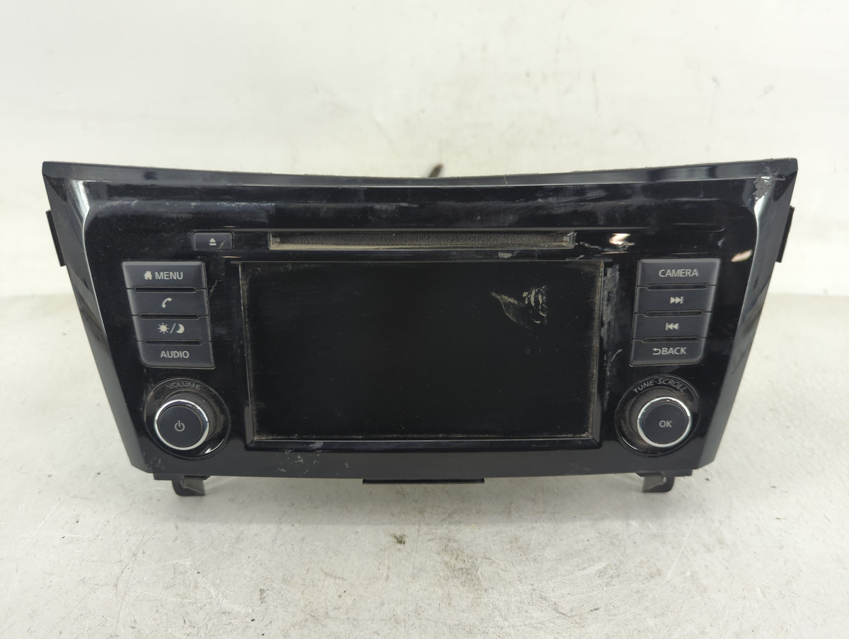 2019 Nissan Qashqai Radio AM FM Cd Player Receiver Replacement P/N:2591A8F90B 7 505 750 Fits 2018 2020 OEM Used Auto Parts -