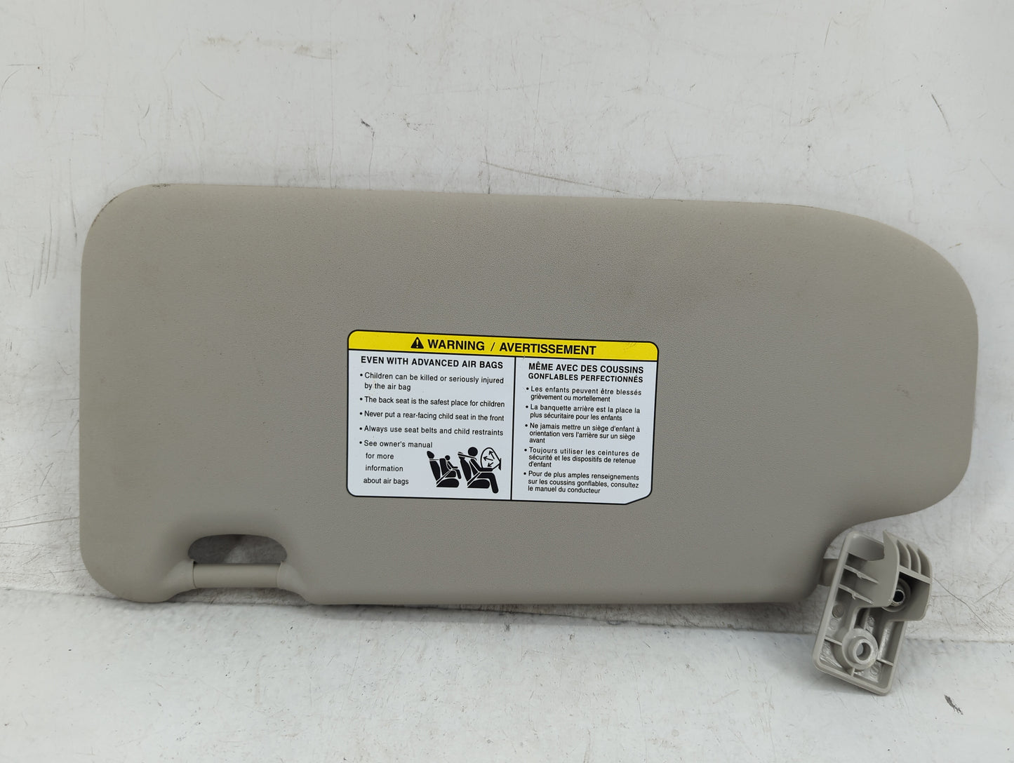 2019-2021 Nissan Qashqai Sun Visor Shade Replacement Passenger Right Mirror Fits Fits 2019 2020 2021 2022 OEM Used Auto Part