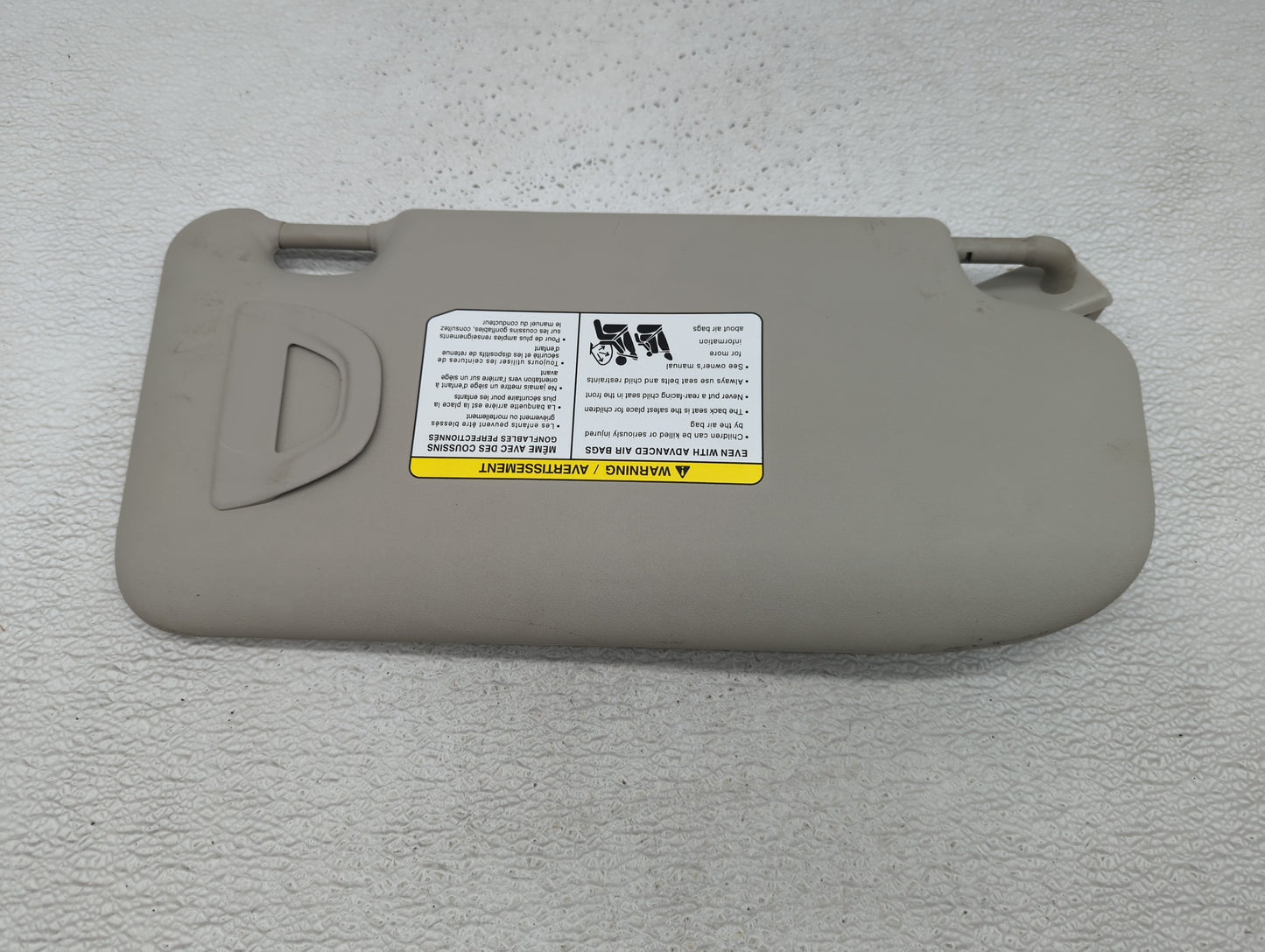 2019-2021 Nissan Qashqai Sun Visor Shade Replacement Driver Left Mirror Fits Fits 2019 2020 2021 2022 OEM Used Auto Parts - 