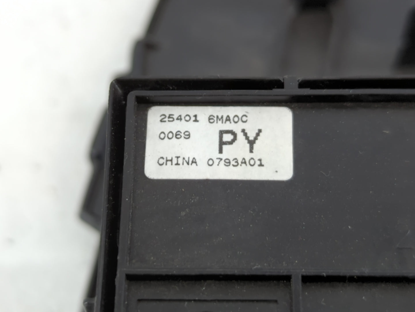 2017-2021 Nissan Qashqai Master Power Window Switch Replacement Driver Side Left P/N:25401 6MA0C Fits OEM Used Auto Parts - 