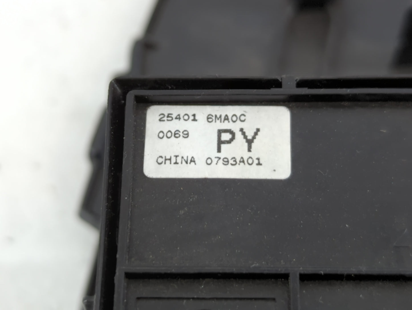 2017-2021 Nissan Qashqai Master Power Window Switch Replacement Driver Side Left P/N:25401 6MA0C Fits OEM Used Auto Parts - 