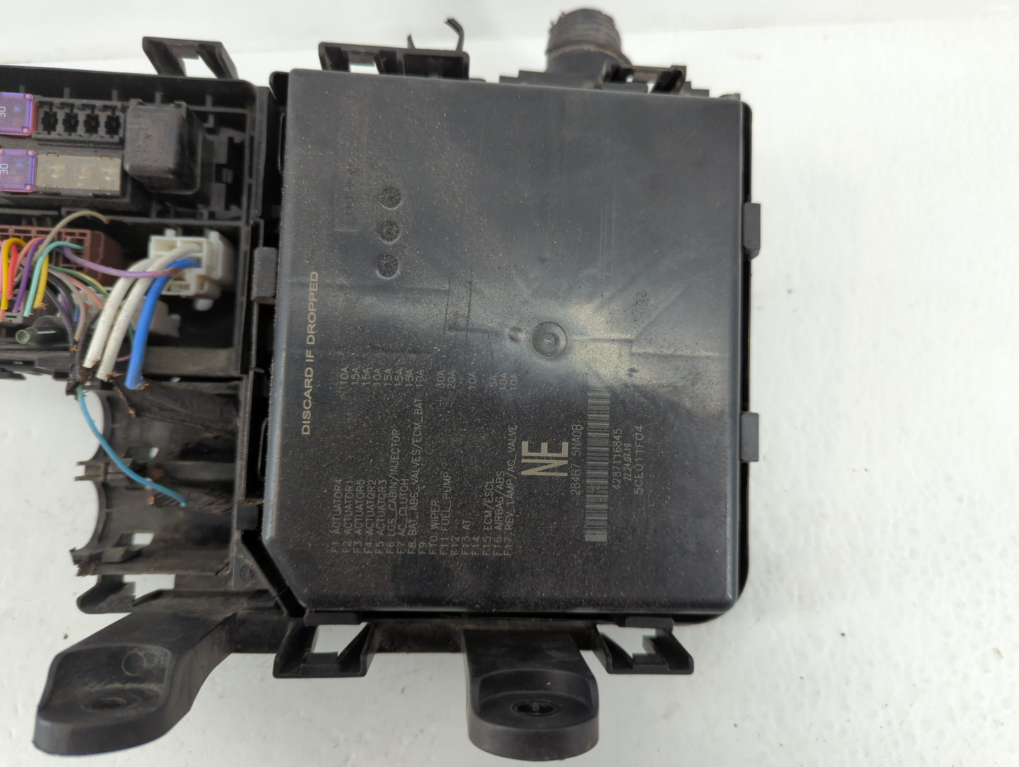 2017-2021 Nissan Qashqai Fusebox Fuse Box Panel Relay Module P/N:>PP+GF20+M10< Fits Fits 2017 2018 2019 2020 2021 2022 OEM U