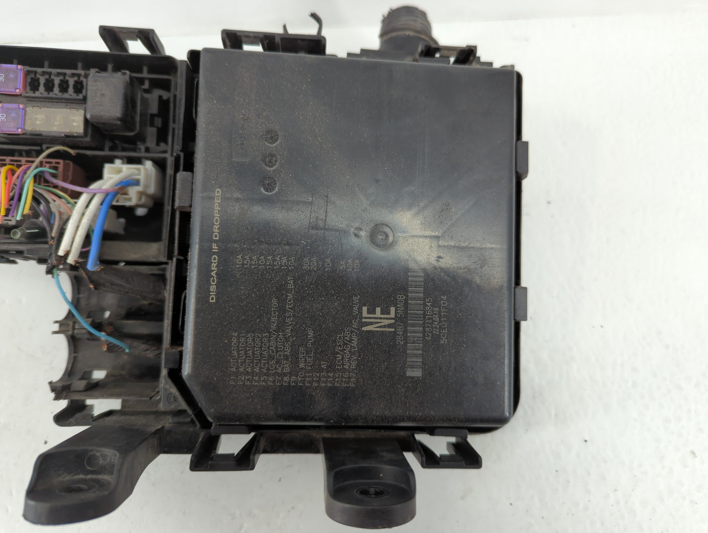 2017-2021 Nissan Qashqai Fusebox Fuse Box Panel Relay Module P/N:>PP+GF20+M10< Fits Fits 2017 2018 2019 2020 2021 2022 OEM U