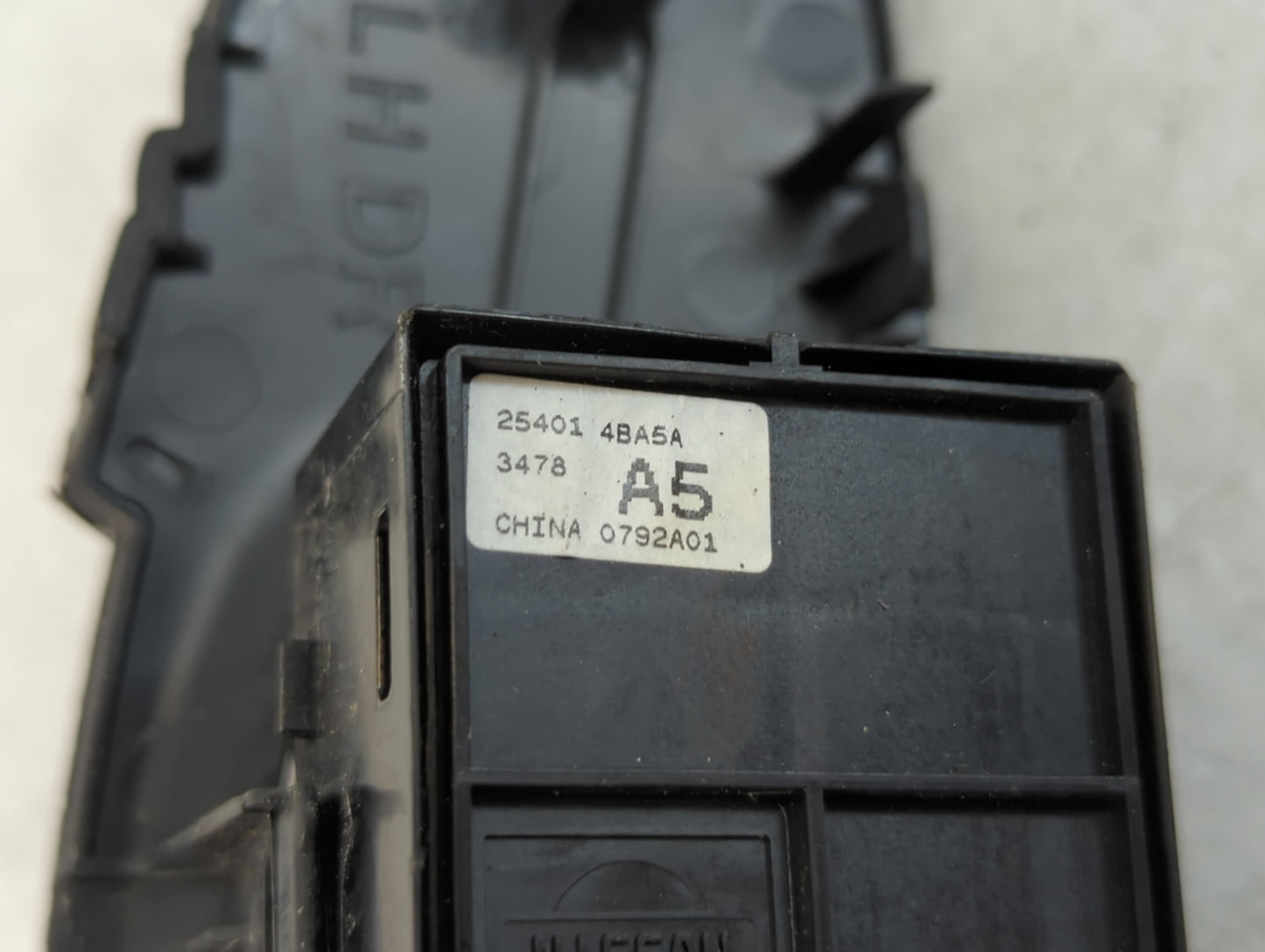 2014-2020 Nissan Rogue Master Power Window Switch Replacement Driver Side Left P/N:25401 4BA5A Fits OEM Used Auto Parts - Oe