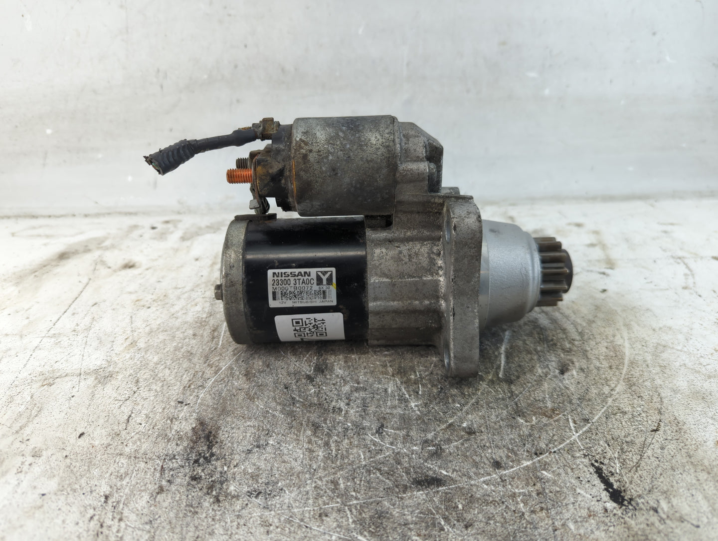 2015-2020 Nissan Rogue Car Starter Motor Solenoid OEM P/N:23300 3TA0C Fits Fits 2015 2016 2017 2018 2019 2020 OEM Used Auto 