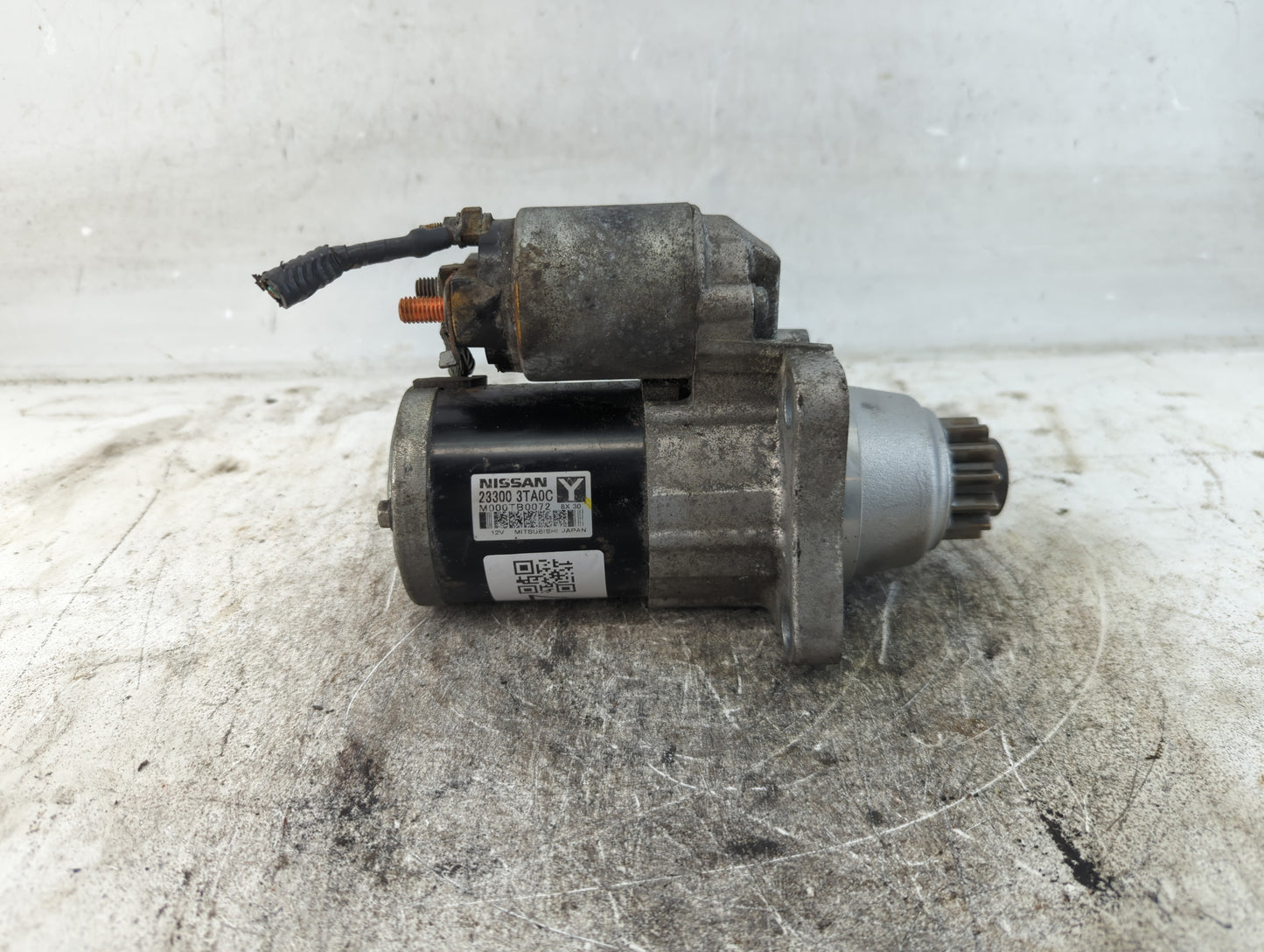 2015-2020 Nissan Rogue Car Starter Motor Solenoid OEM P/N:23300 3TA0C Fits Fits 2015 2016 2017 2018 2019 2020 OEM Used Auto 