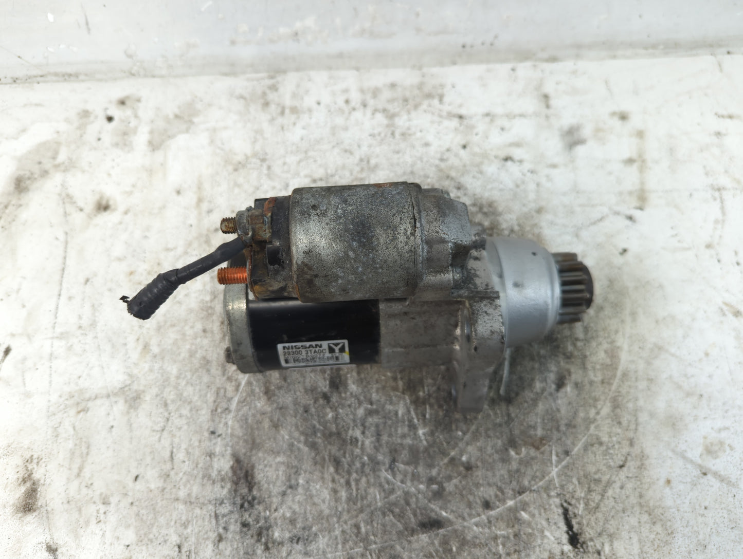 2015-2020 Nissan Rogue Car Starter Motor Solenoid OEM P/N:23300 3TA0C Fits Fits 2015 2016 2017 2018 2019 2020 OEM Used Auto 