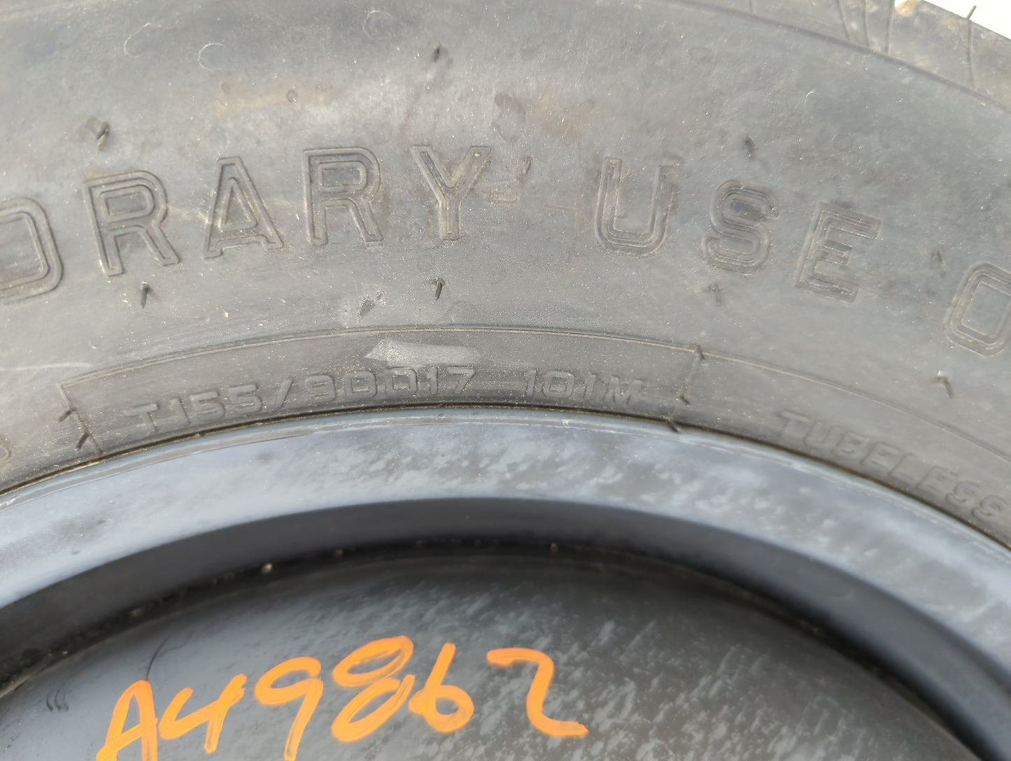 2010-2020 Nissan Rogue Spare Donut Tire Wheel Rim Oem - Oemusedautoparts1.com