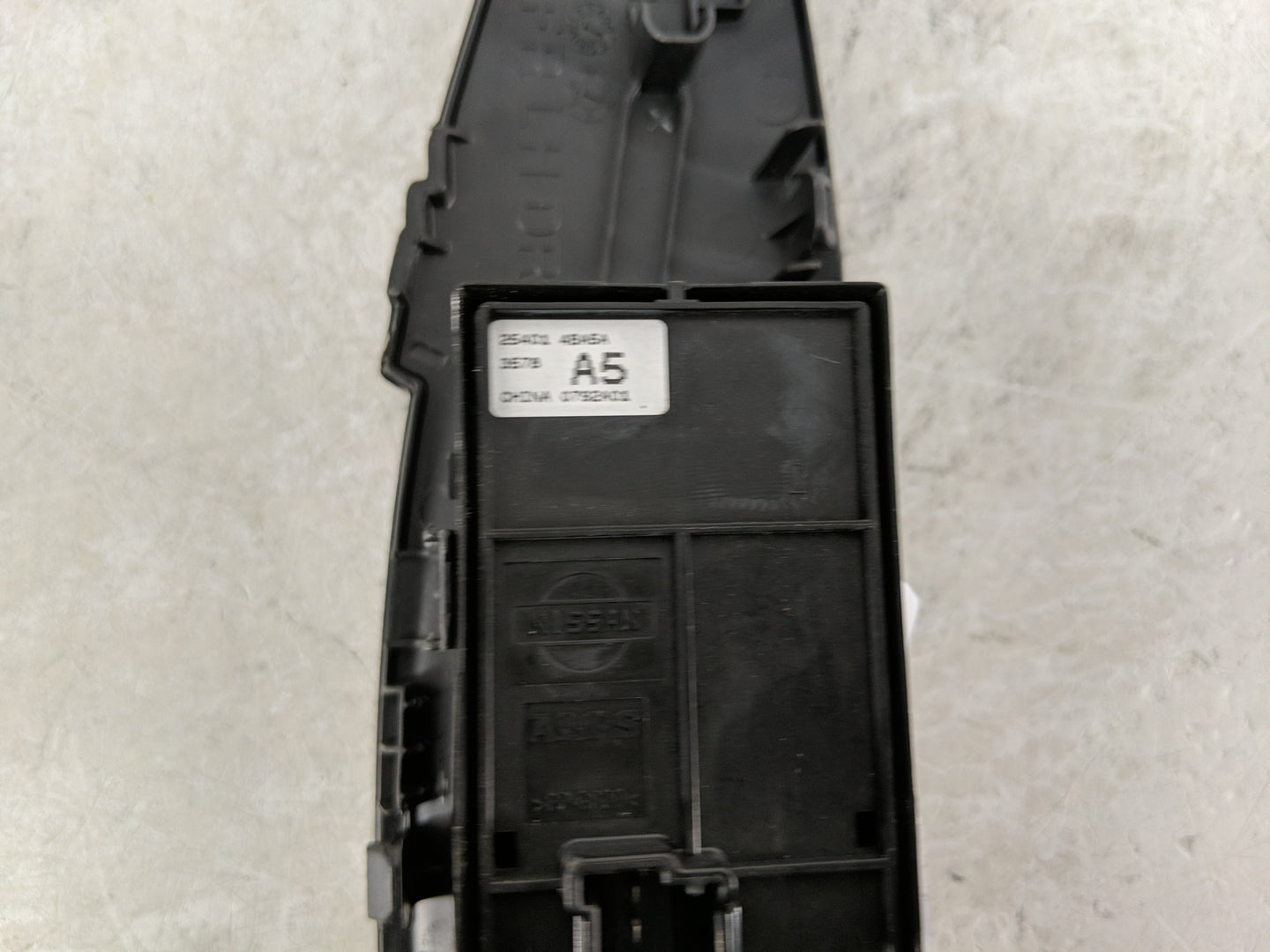 2014-2020 Nissan Rogue Master Power Window Switch Replacement Driver Side Left P/N:25401 4BA5A Fits OEM Used Auto Parts - Oe