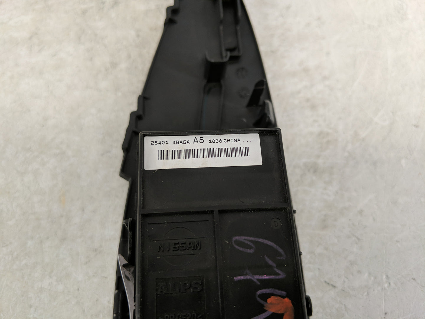 2014-2020 Nissan Rogue Master Power Window Switch Replacement Driver Side Left P/N:25401 4BA5A Fits OEM Used Auto Parts - Oe