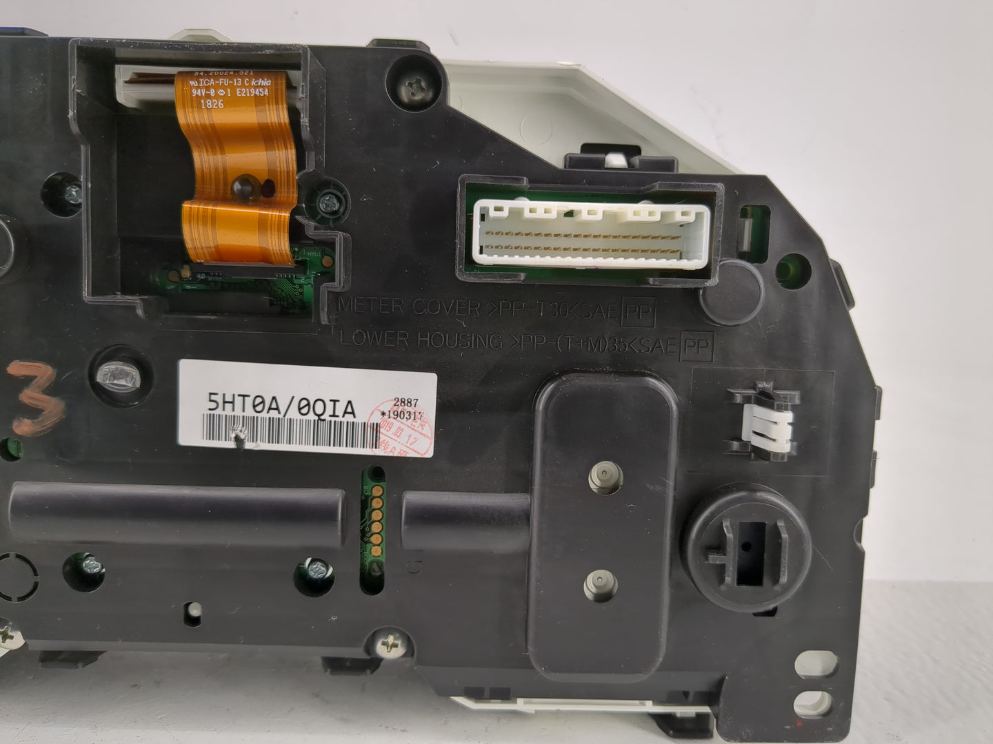 2019-2020 Nissan Rogue Instrument Cluster Speedometer Gauges P/N:191107 0253 7FM1A/W989 Fits Fits 2019 2020 OEM Used Auto Pa