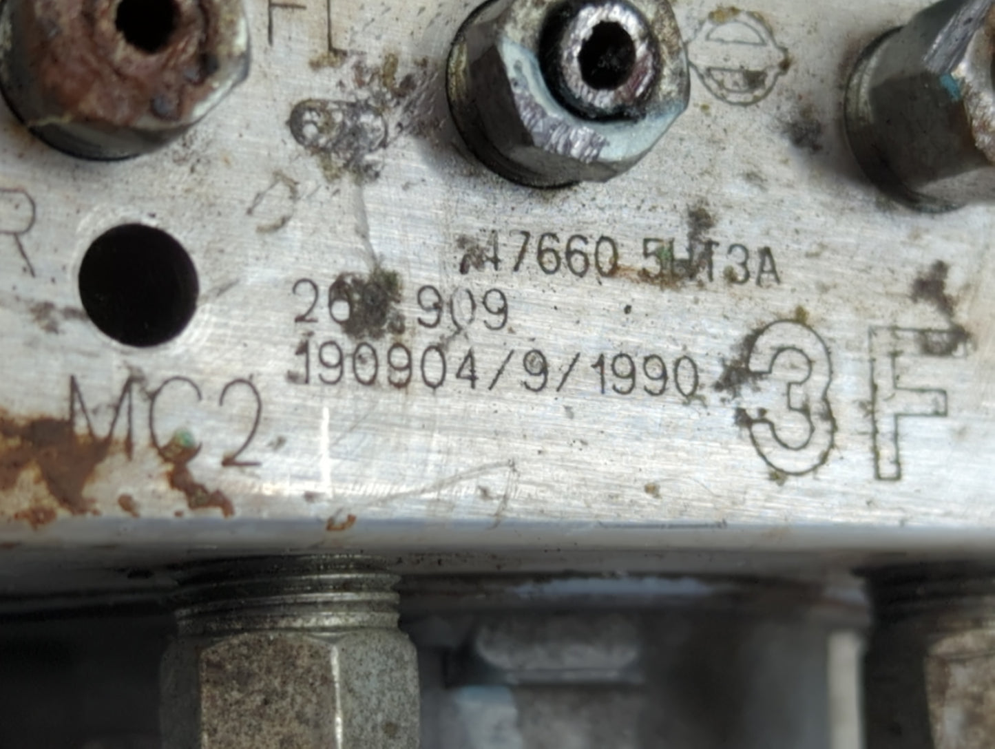 2019 Nissan Rogue ABS Pump Control Module Replacement P/N:47660 5HT3A Fits OEM Used Auto Parts - Oemusedautoparts1.com