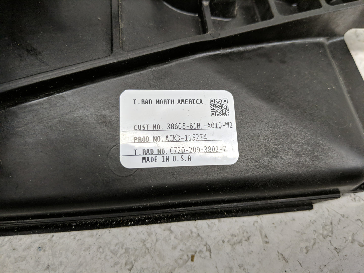 2014-2020 Nissan Rogue Electric Radiator Cooling Fan Motor Assembly P/N:38605-61B-A010-M2 Fits OEM Used Auto Parts - Oemused