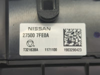 2017-2020 Nissan Rogue Climate Control Module Temperature AC/Heater Replacement P/N:275007FE0A Fits Fits 2017 2018 2019 2020